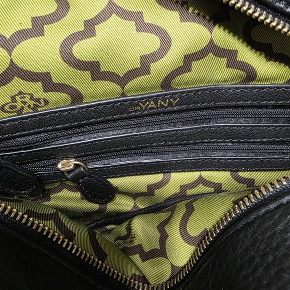 orYANY Green and Purple Leather Bag - Picture 6 of 9